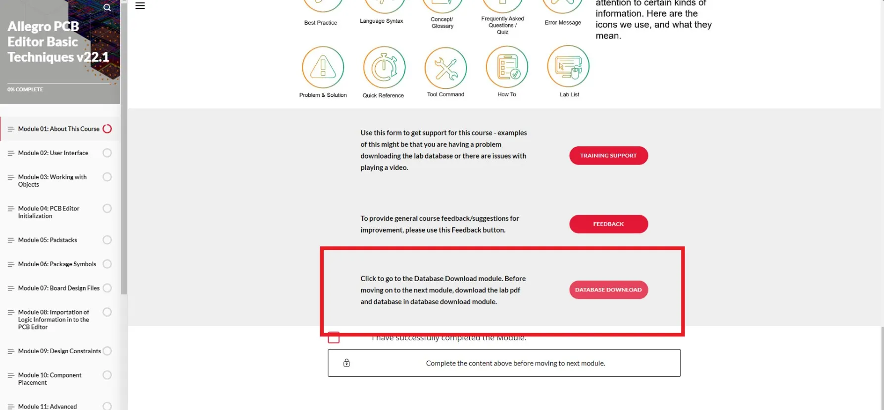 Lab Database Location
